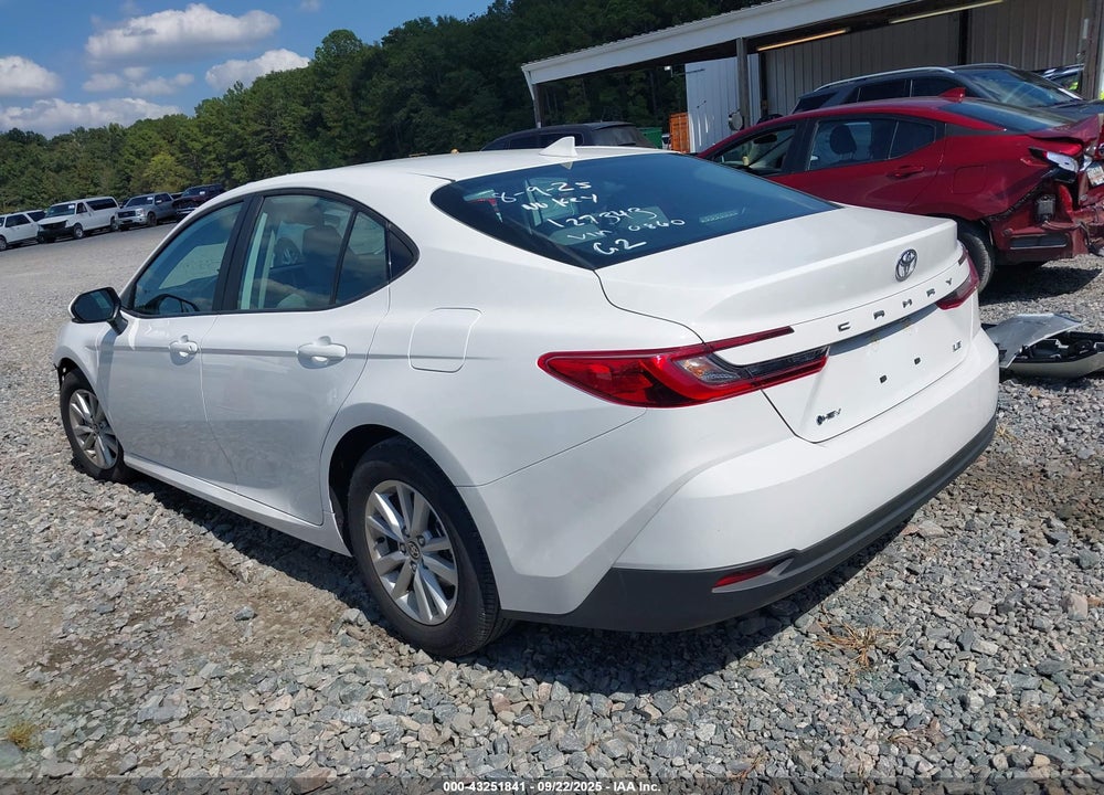 2025 TOYOTA CAMRY VIN: 4T1DAACK1SU530860