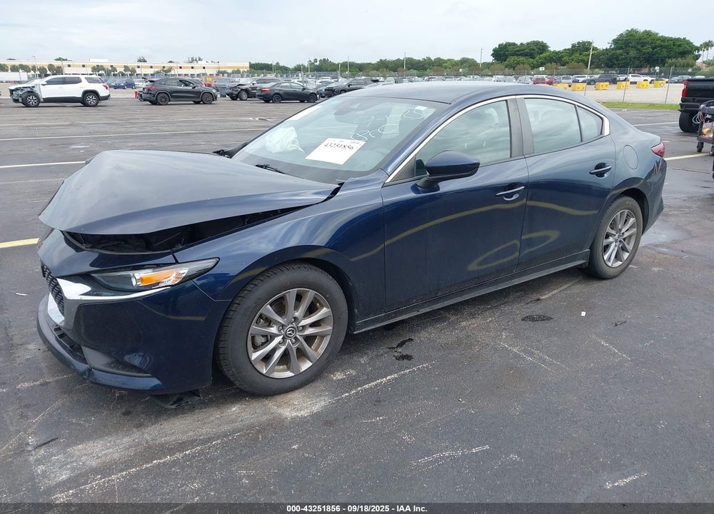 2021 MAZDA 3 VIN: JM1BPAAL5M1342742
