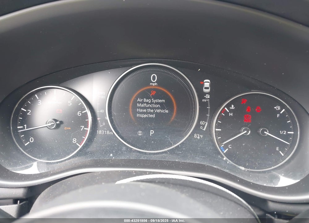 2021 MAZDA 3 VIN: JM1BPAAL5M1342742
