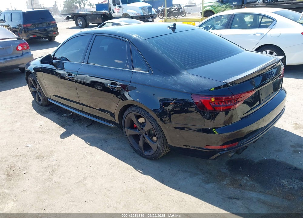 2018 AUDI S4 3.0T PREMIUM PLUS VIN: WAUB4AF46JA216862