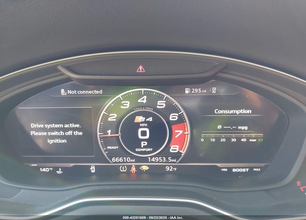 2018 AUDI S4 3.0T PREMIUM PLUS VIN: WAUB4AF46JA216862