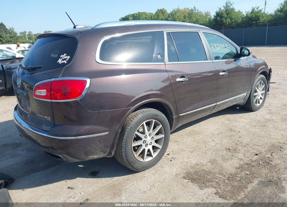 2016 BUICK ENCLAVE VIN: 5GAKVBKD9GJ148904