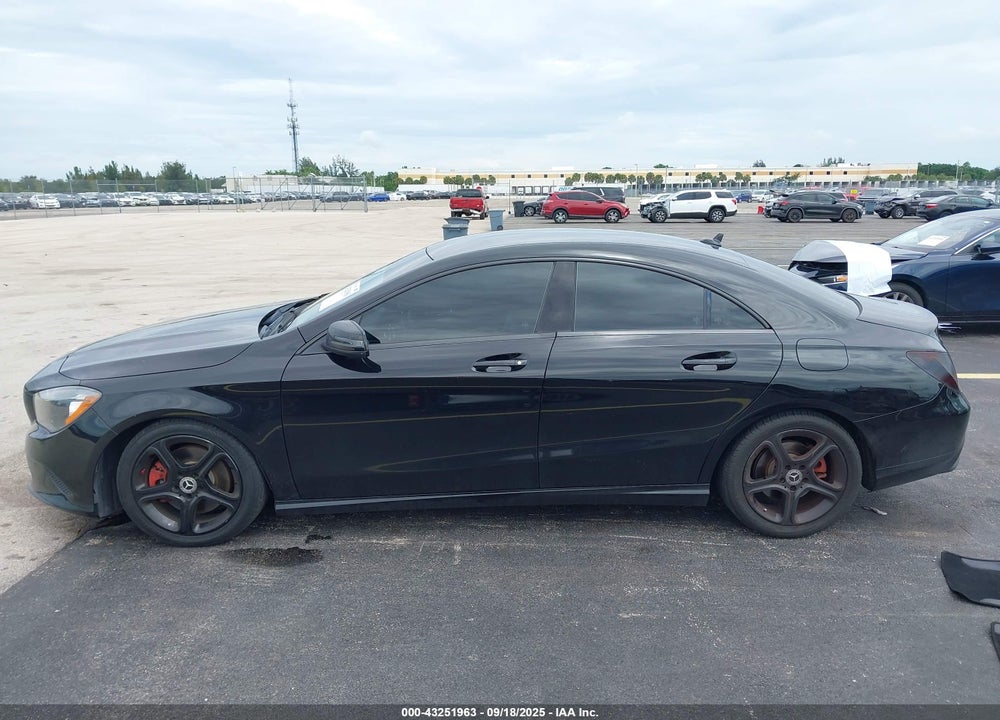 2018 MERCEDES-BENZ CLA 250 4MATIC VIN: WDDSJ4GB7JN539696