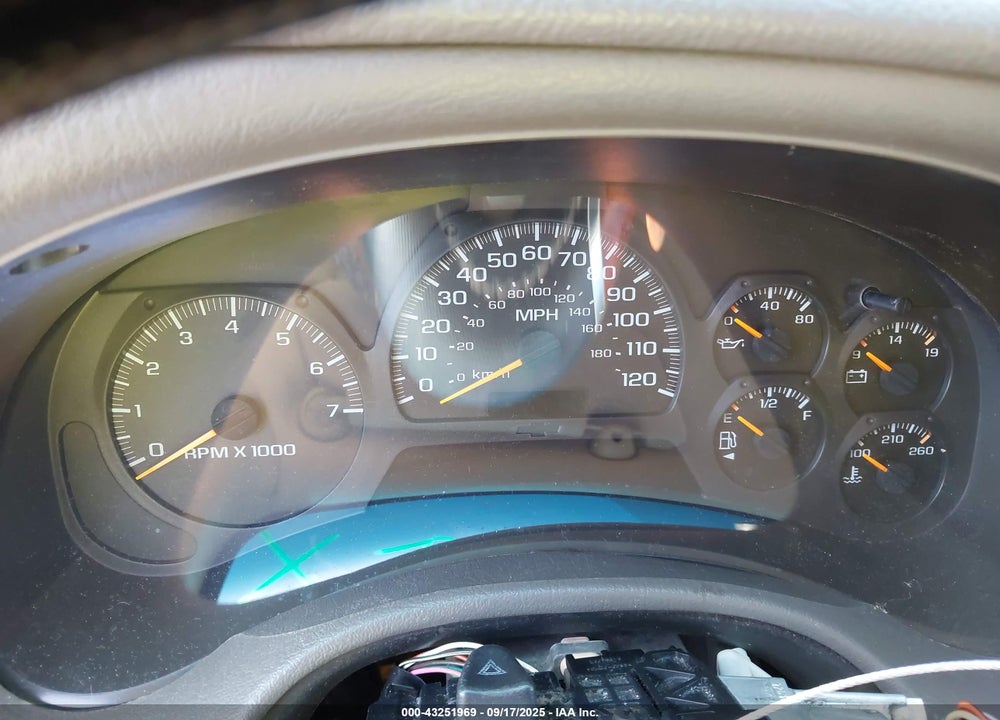 2003 CHEVROLET TRAILBLAZER LS VIN: 1GNDS13S532138583