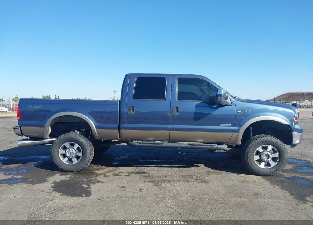 2006 FORD F-250 LARIAT/XL/XLT VIN: 1FTSW21P46EB65351