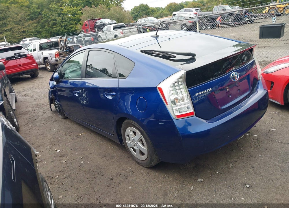 2011 TOYOTA PRIUS VIN: JTDKN3DU9B5306497