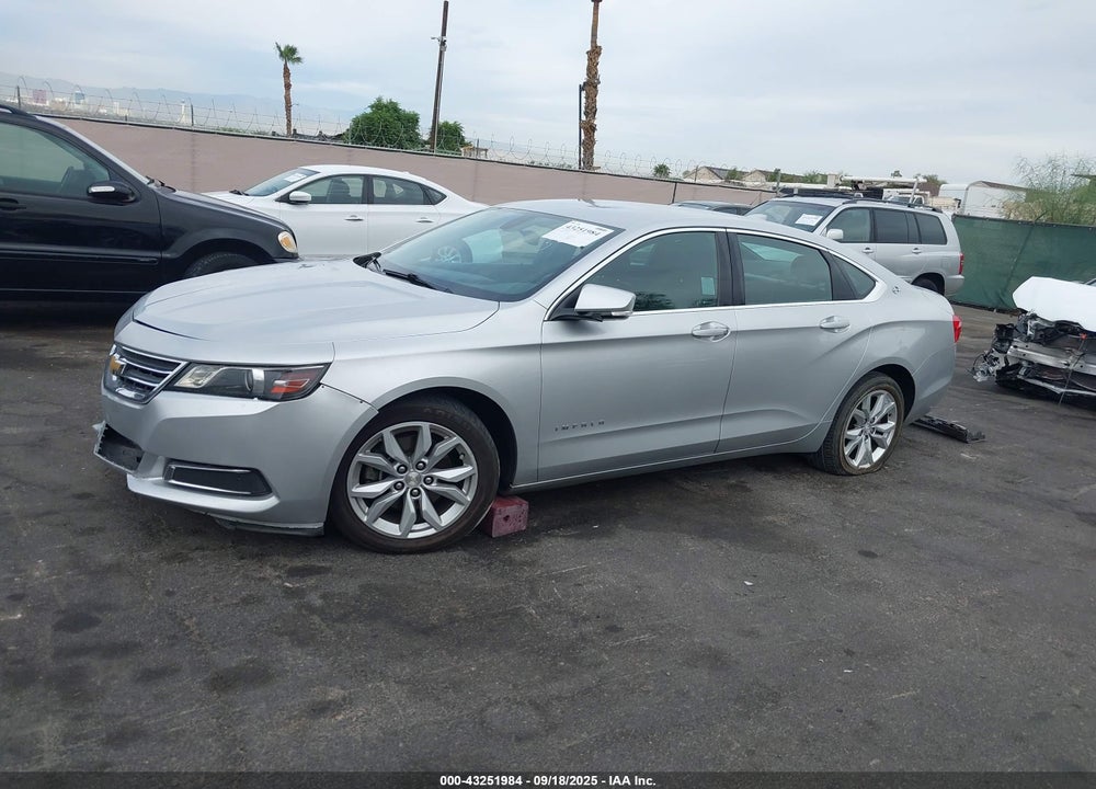 2017 CHEVROLET IMPALA 1LT VIN: 2G1105S31H9106010