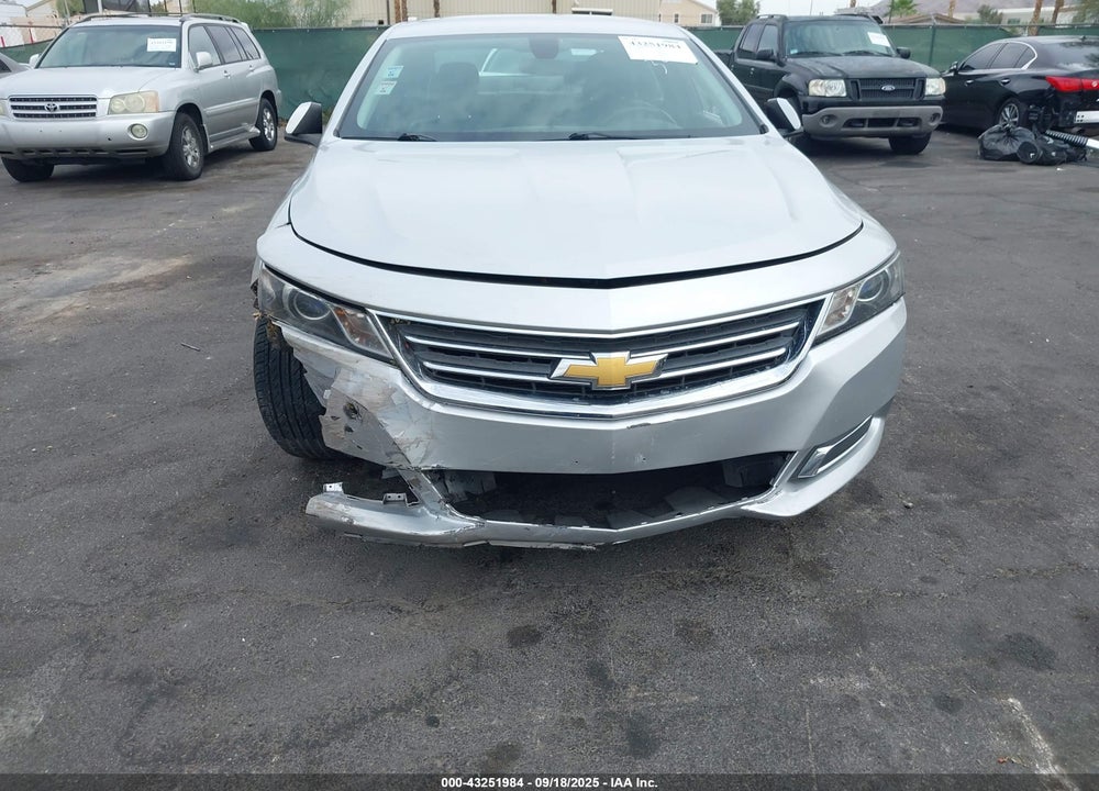 2017 CHEVROLET IMPALA 1LT VIN: 2G1105S31H9106010