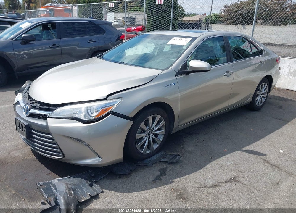 2017 TOYOTA CAMRY HYBRID XLE VIN: 4T1BD1FK2HU221210