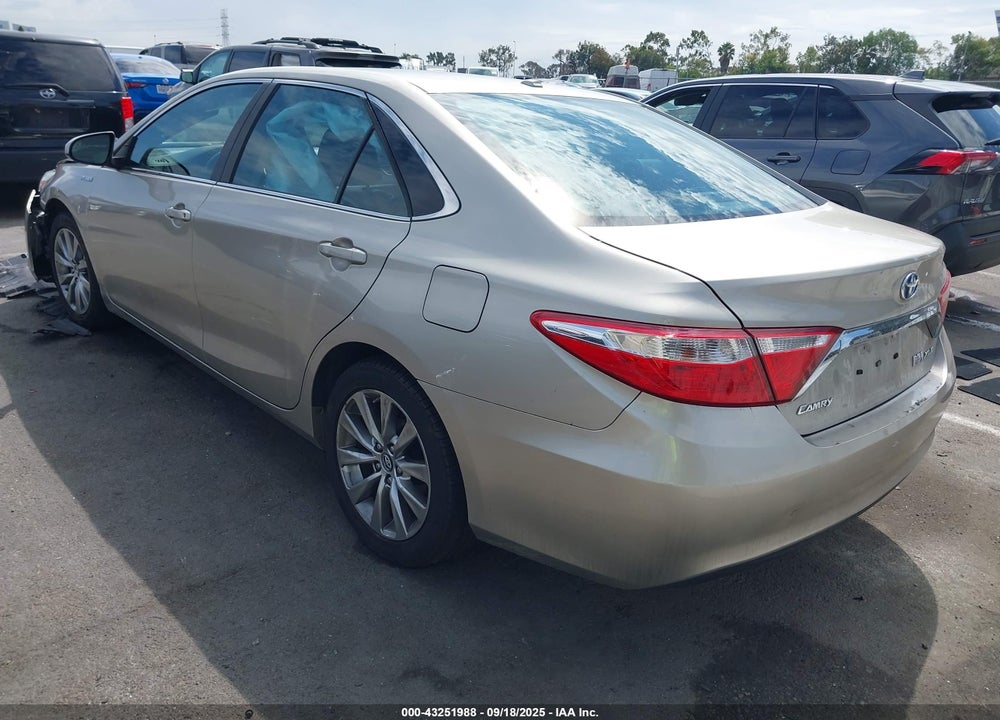 2017 TOYOTA CAMRY HYBRID XLE VIN: 4T1BD1FK2HU221210