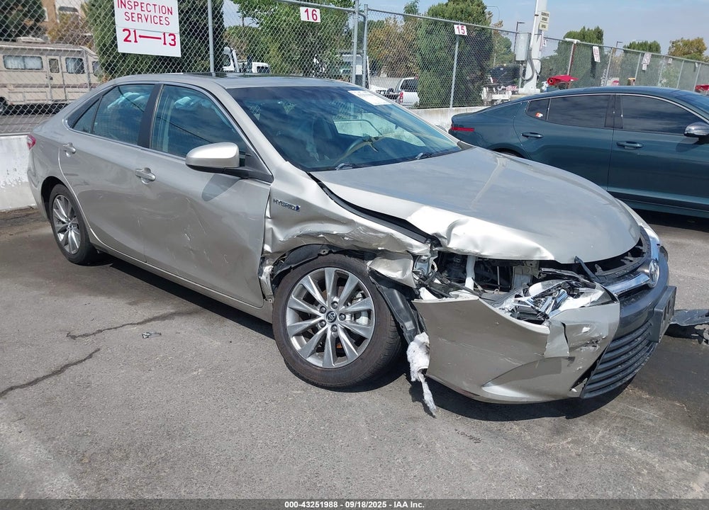2017 TOYOTA CAMRY HYBRID XLE VIN: 4T1BD1FK2HU221210