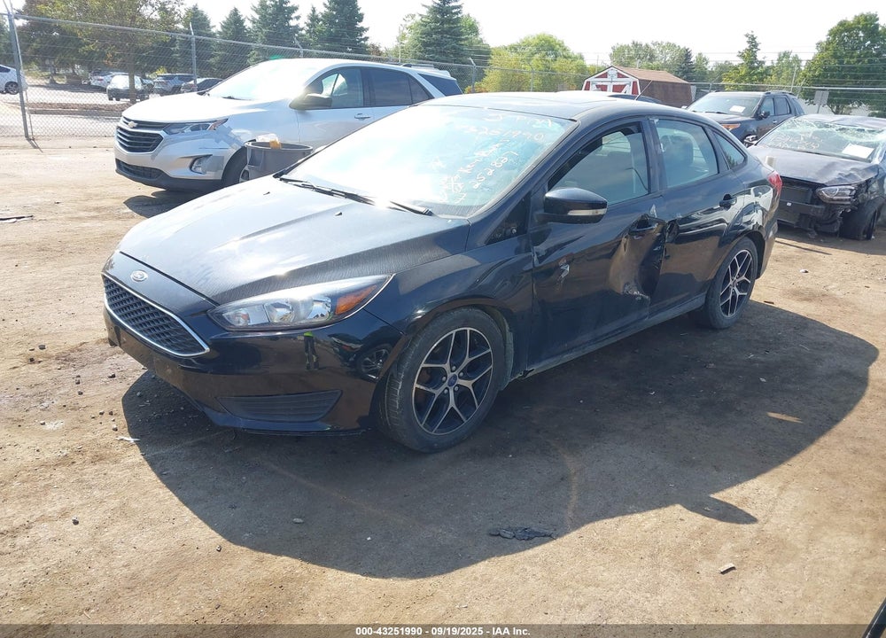 2018 FORD FOCUS VIN: 1FADP3H22JL252827