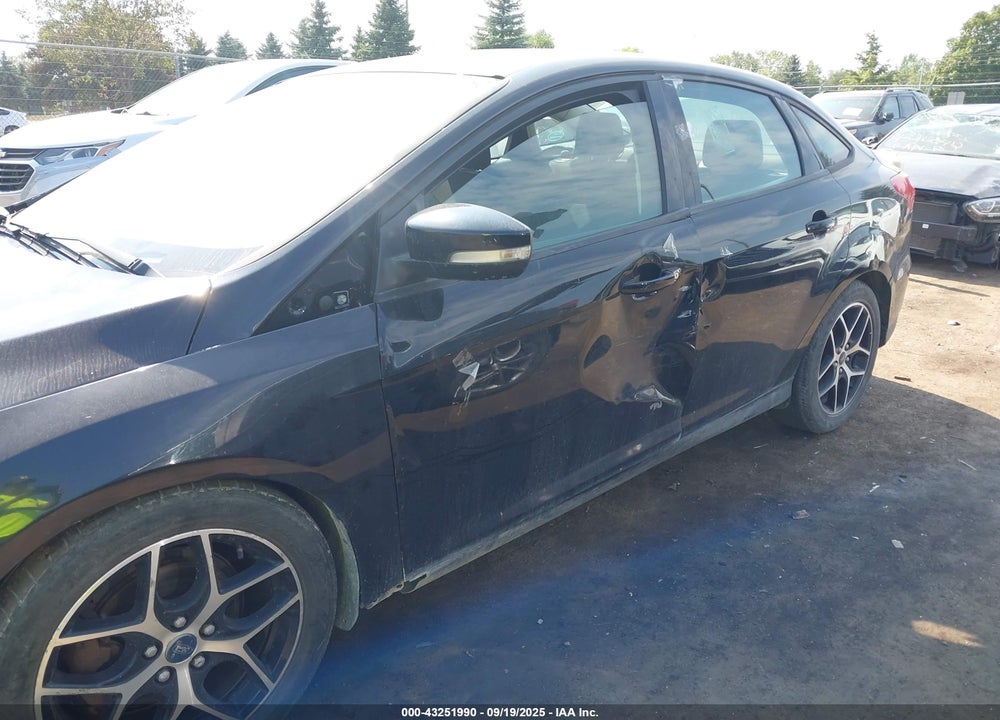 2018 FORD FOCUS VIN: 1FADP3H22JL252827