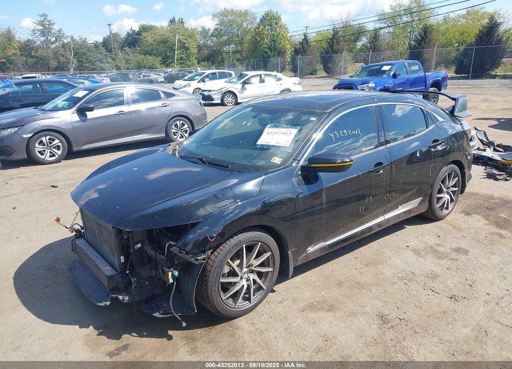2017 HONDA CIVIC VIN: SHHFK7H58HU231396