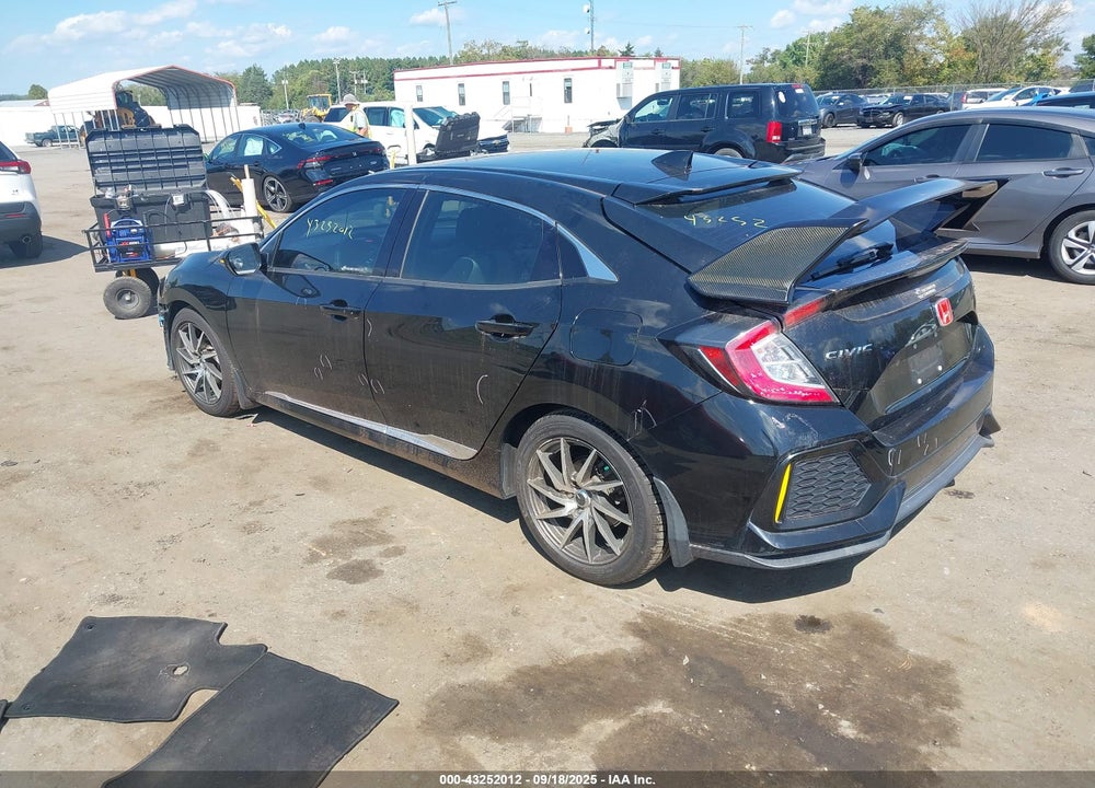 2017 HONDA CIVIC VIN: SHHFK7H58HU231396