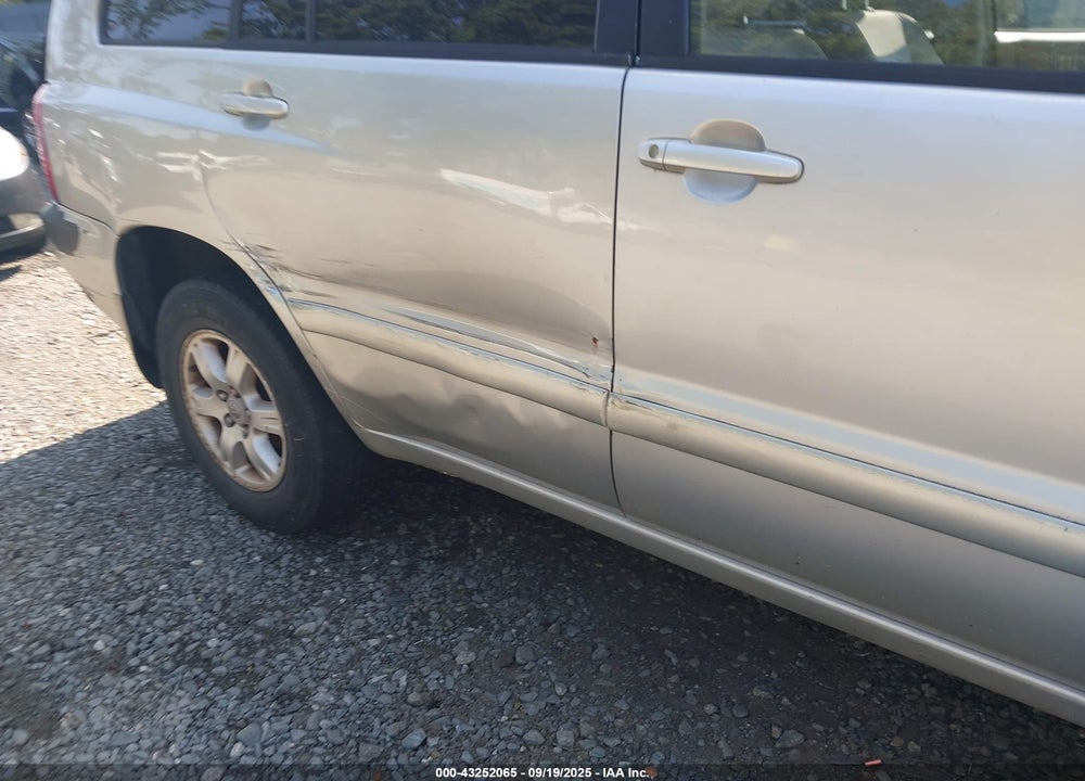 2003 TOYOTA HIGHLANDER V6 VIN: JTEHF21A130099593
