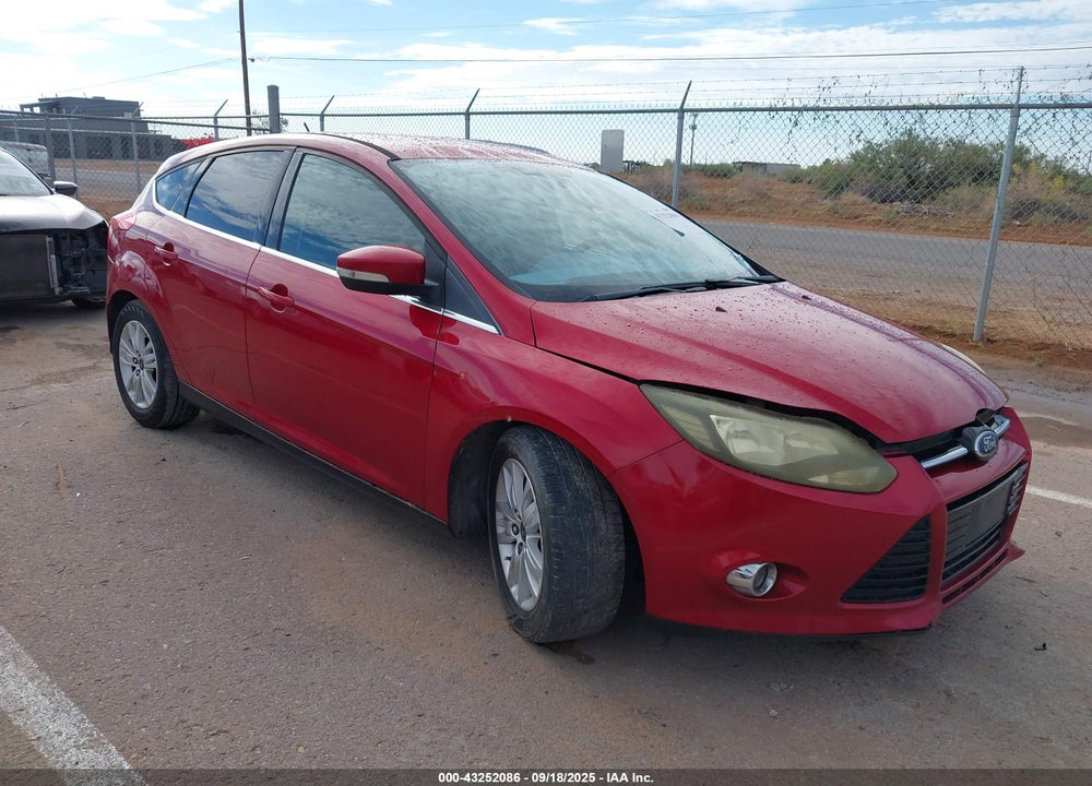 2012 FORD FOCUS SEL VIN: 1FAHP3M27CL209630