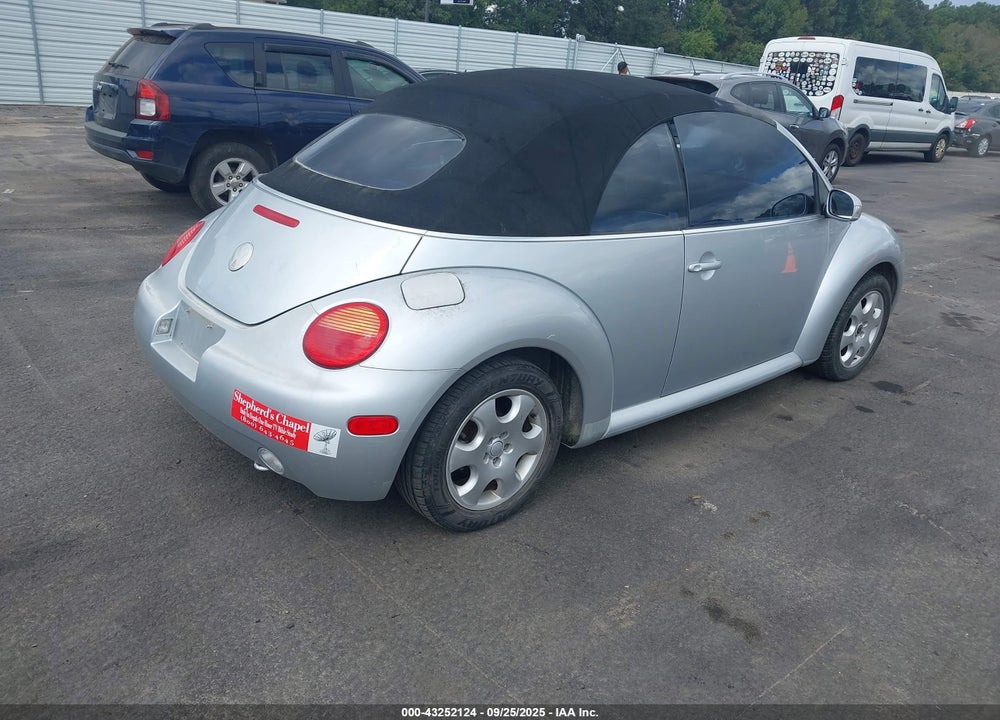 2003 VOLKSWAGEN NEW BEETLE GLS VIN: 3VWCK21Y03M316083