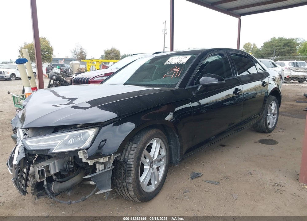 2017 AUDI A4 VIN: WAUGNAF48HN057400