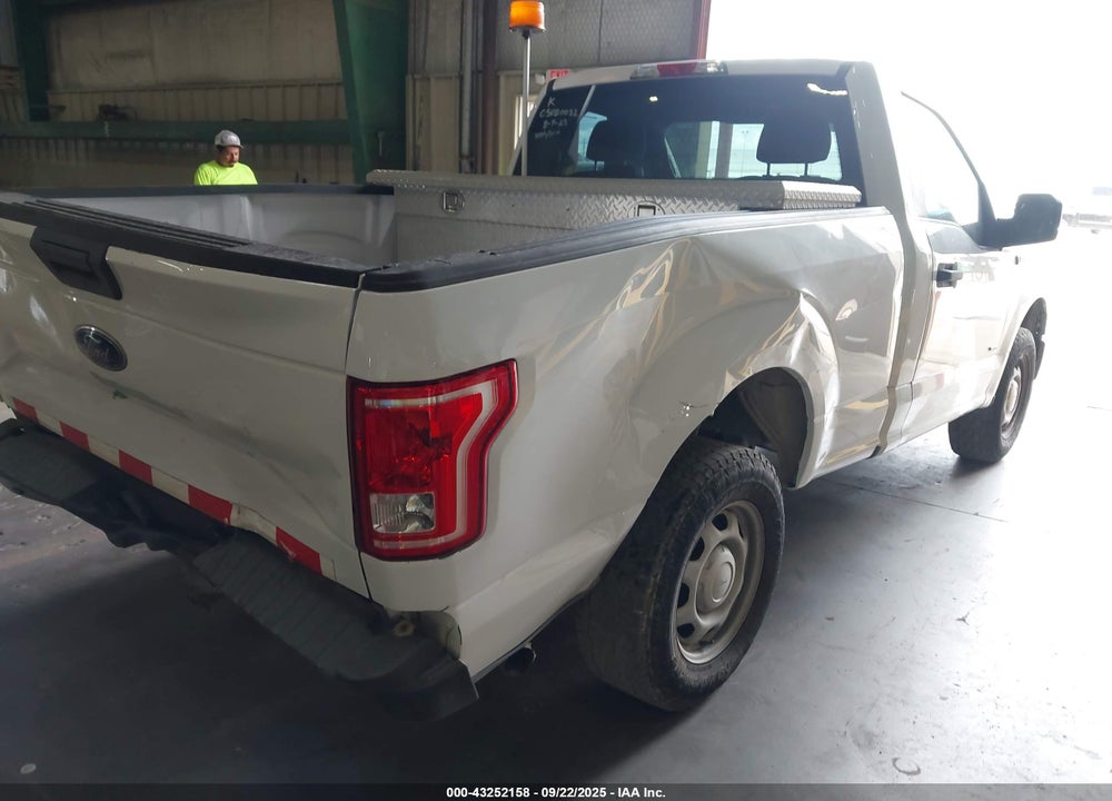 2017 FORD F-150 XL VIN: 1FTMF1CP4HKD50066