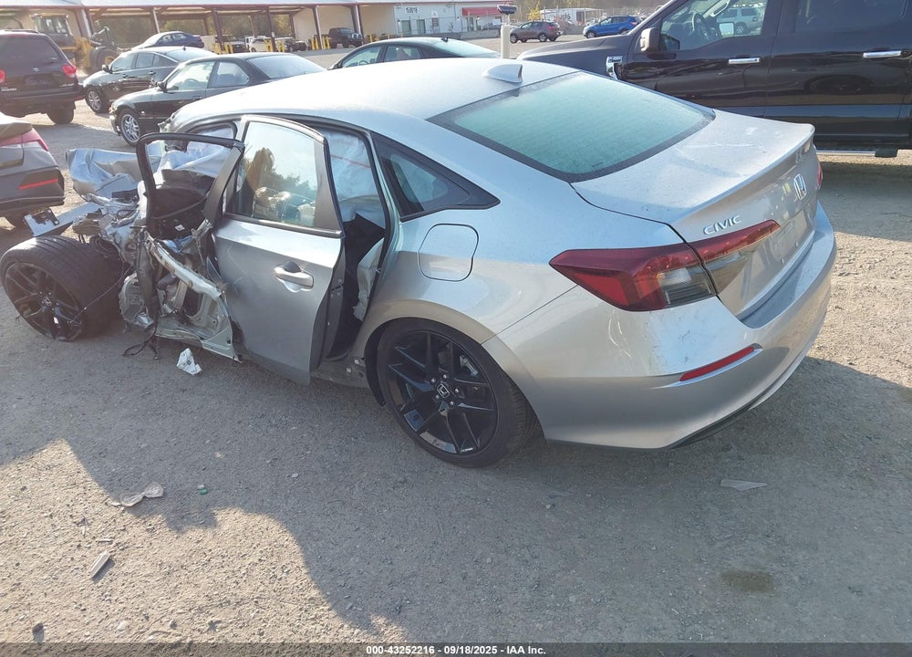 2025 HONDA CIVIC VIN: 2HGFE2F5XSH602608