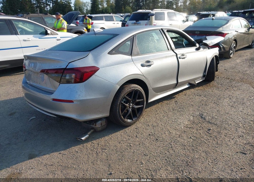 2025 HONDA CIVIC VIN: 2HGFE2F5XSH602608