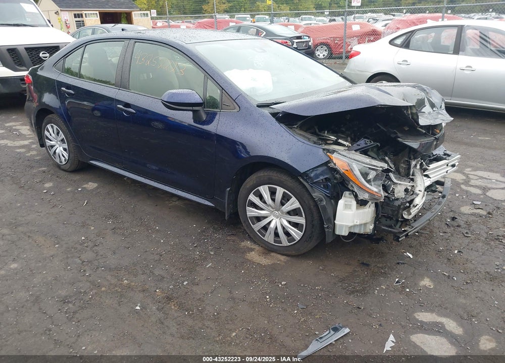 2021 TOYOTA COROLLA LE VIN: JTDEPMAE2MJ147911