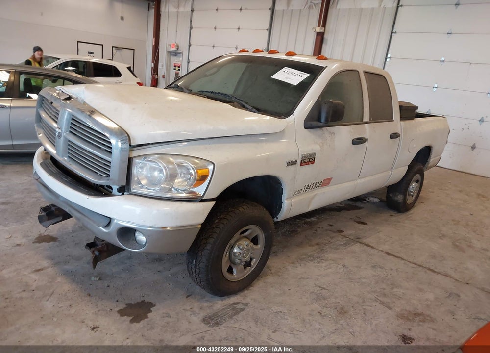 2008 DODGE RAM 2500 SLT/POWER WAGON VIN: 3D7KS28D58G167358