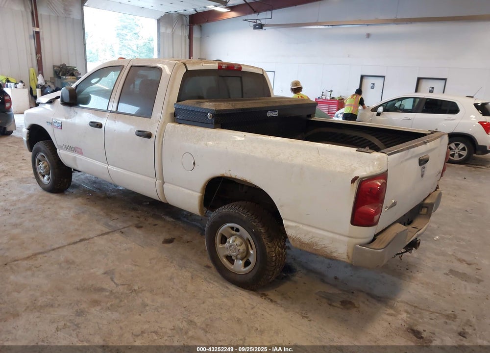 2008 DODGE RAM 2500 SLT/POWER WAGON VIN: 3D7KS28D58G167358
