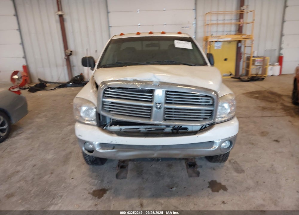 2008 DODGE RAM 2500 SLT/POWER WAGON VIN: 3D7KS28D58G167358