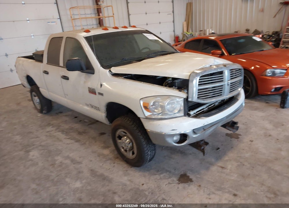 2008 DODGE RAM 2500 SLT/POWER WAGON VIN: 3D7KS28D58G167358