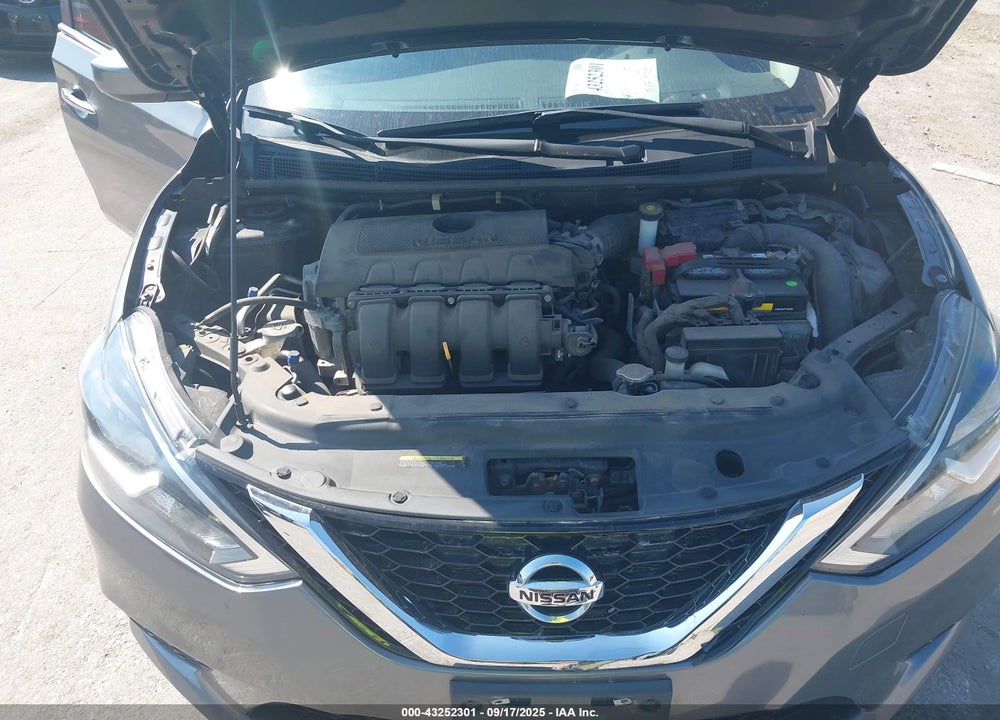 2017 NISSAN SENTRA SV VIN: 3N1AB7AP3HL694400
