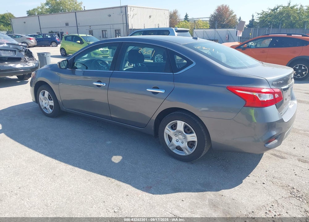 2017 NISSAN SENTRA SV VIN: 3N1AB7AP3HL694400