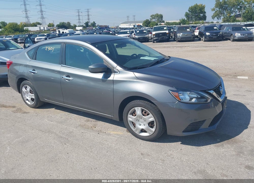 2017 NISSAN SENTRA SV VIN: 3N1AB7AP3HL694400