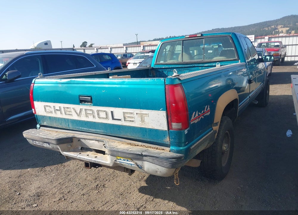 1995 CHEVROLET GMT-400 K2500 VIN: 1GCGK29N5SE161890
