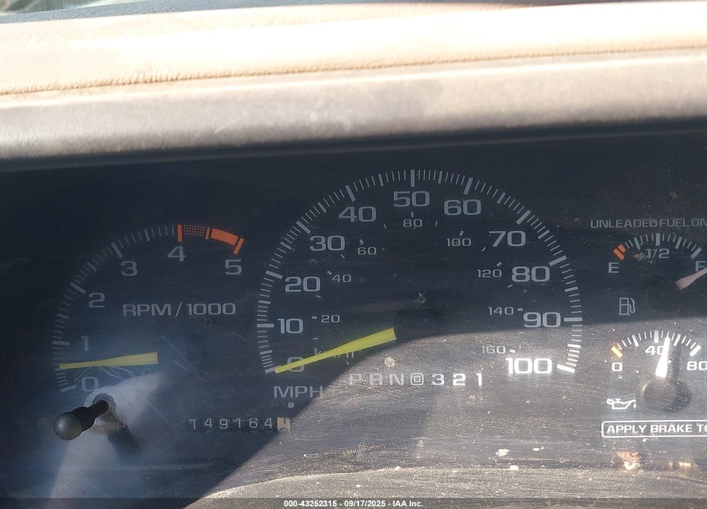 1995 CHEVROLET GMT-400 K2500 VIN: 1GCGK29N5SE161890