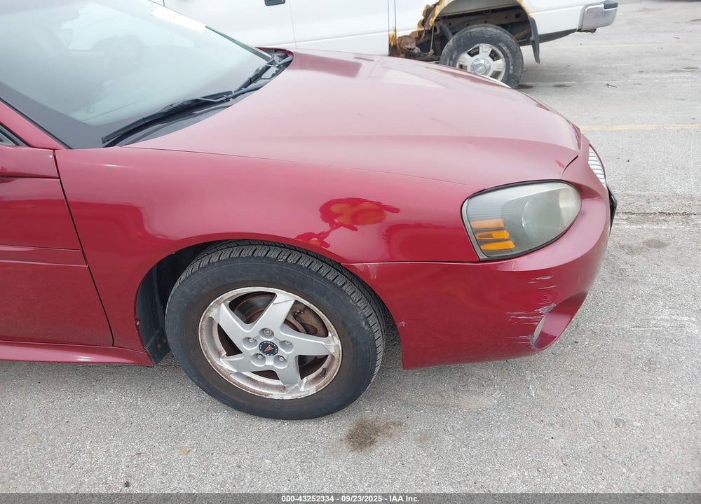 2004 PONTIAC GRAND PRIX GT1 VIN: 2G2WP522141268989