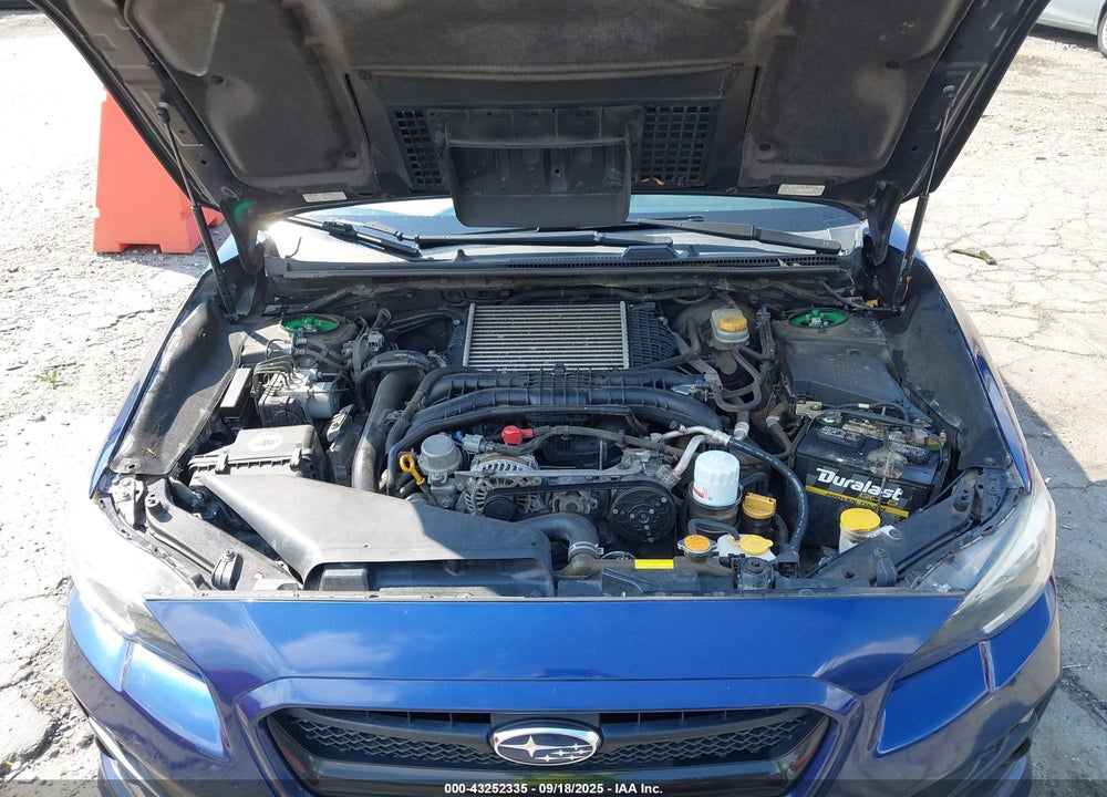 2016 SUBARU WRX VIN: JF1VA1N66G8817576