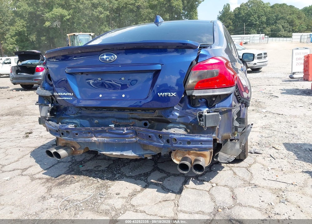 2016 SUBARU WRX VIN: JF1VA1N66G8817576