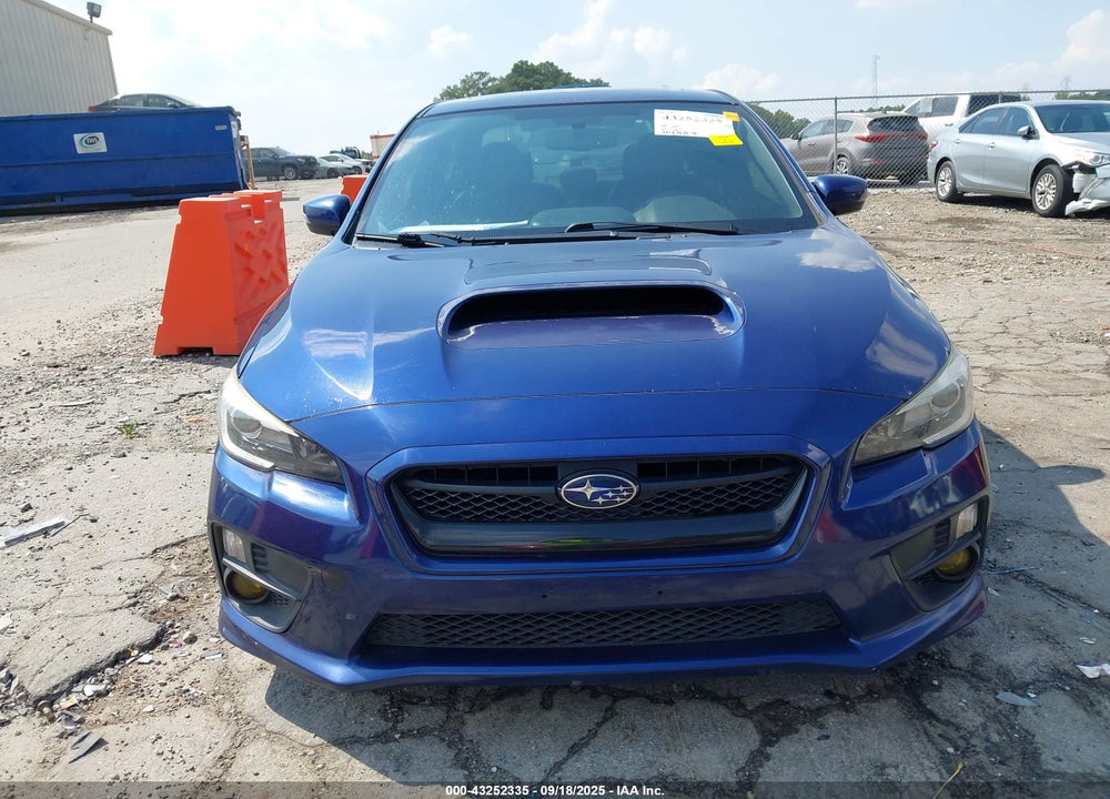 2016 SUBARU WRX VIN: JF1VA1N66G8817576