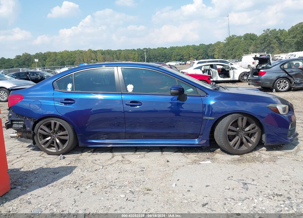 2016 SUBARU WRX VIN: JF1VA1N66G8817576