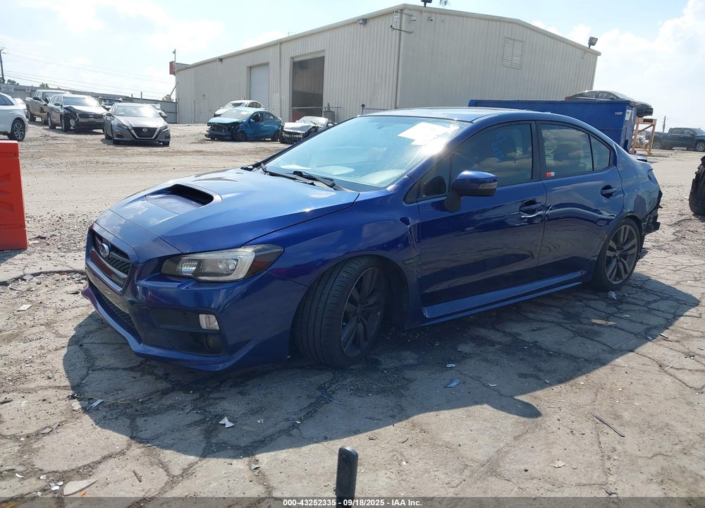 2016 SUBARU WRX VIN: JF1VA1N66G8817576