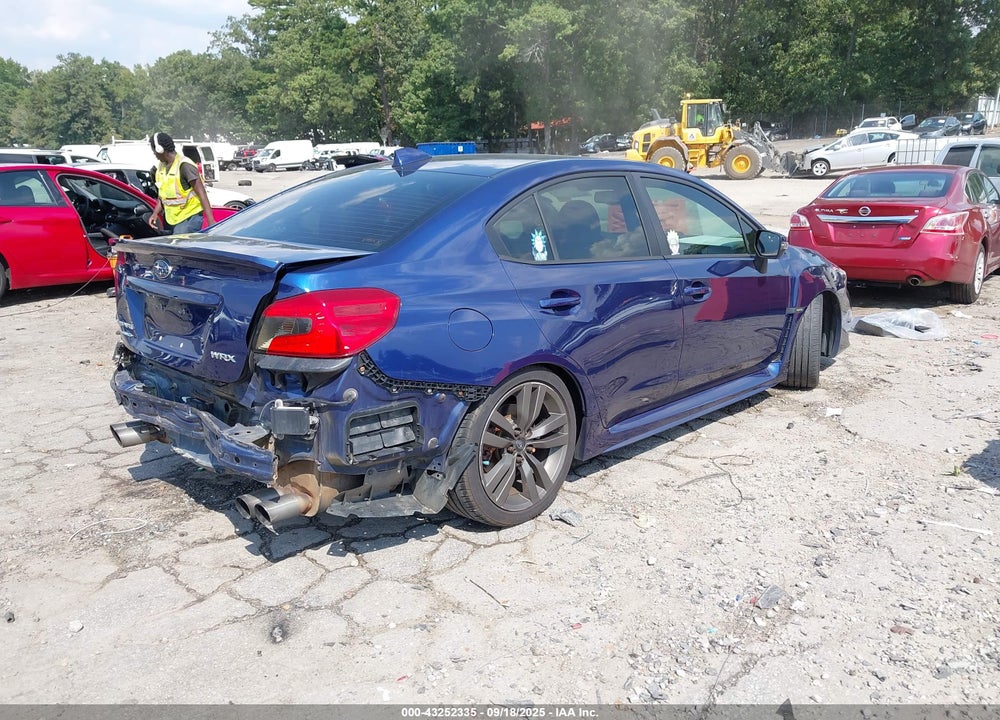 2016 SUBARU WRX VIN: JF1VA1N66G8817576