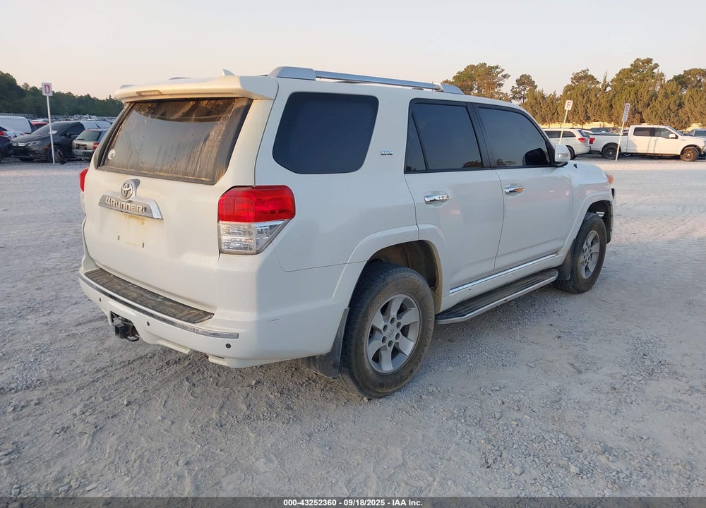 2012 TOYOTA 4RUNNER VIN: JTEZU5JR6C5041936