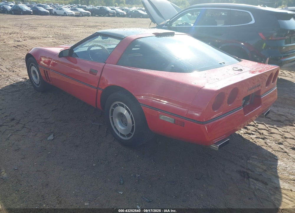 1987 CHEVROLET CORVETTE VIN: 1G1YY2189H5106854