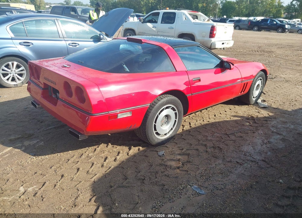 1987 CHEVROLET CORVETTE VIN: 1G1YY2189H5106854