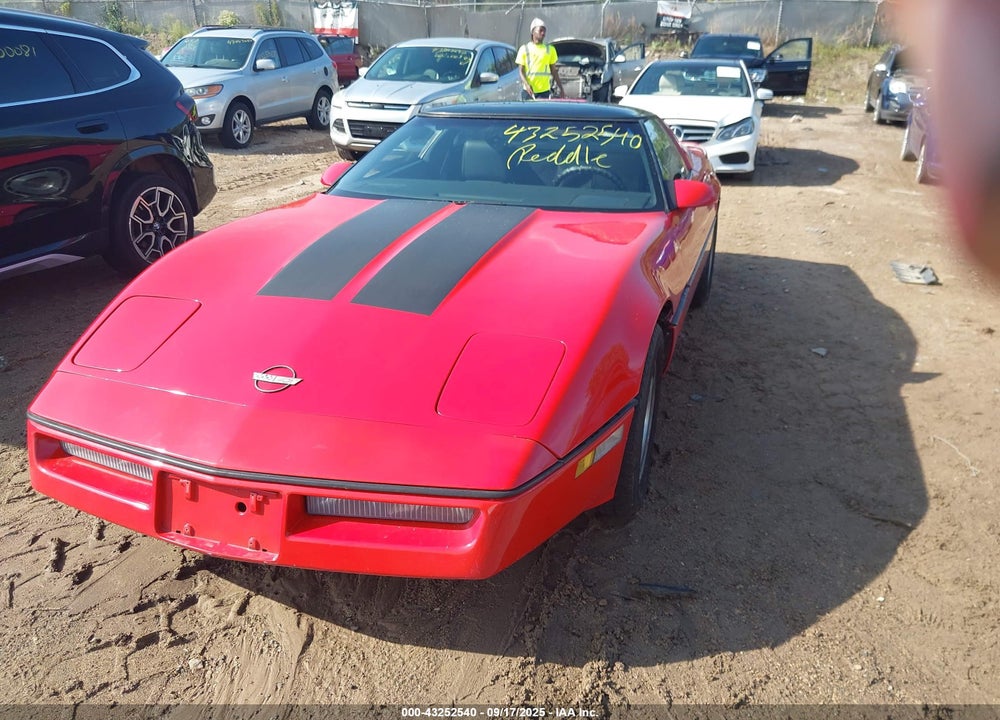 1987 CHEVROLET CORVETTE VIN: 1G1YY2189H5106854