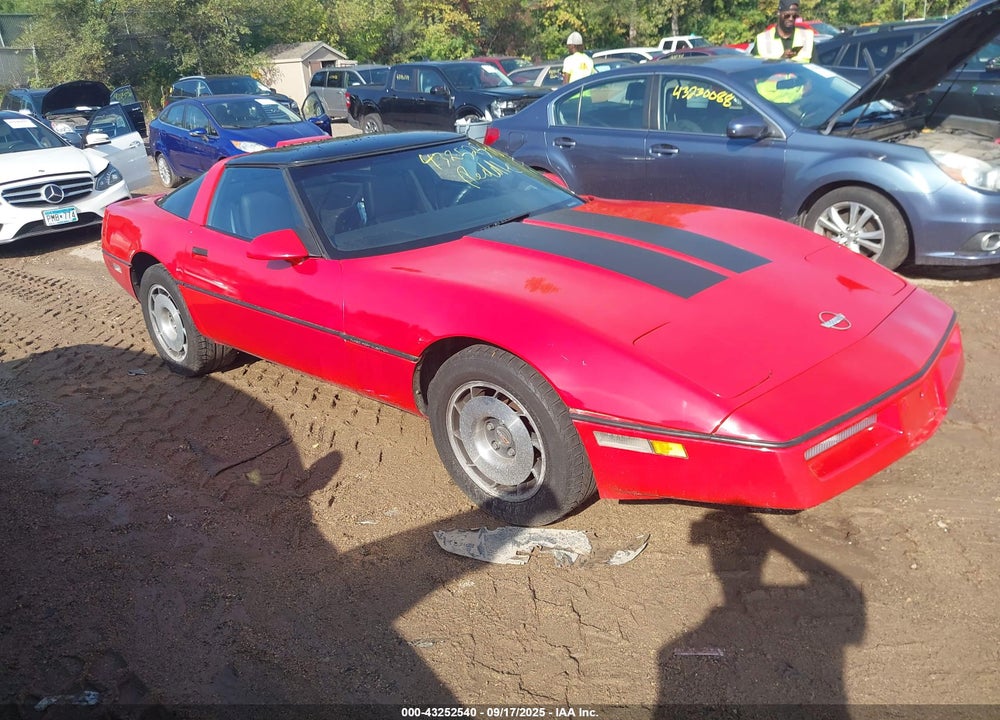 1987 CHEVROLET CORVETTE VIN: 1G1YY2189H5106854