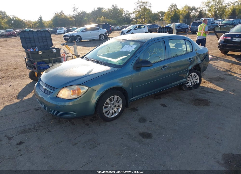 2009 CHEVROLET COBALT VIN: 1G1AS58H997242403
