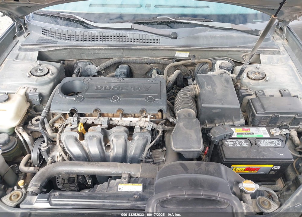 2009 HYUNDAI SONATA VIN: 5NPET46C99H434651